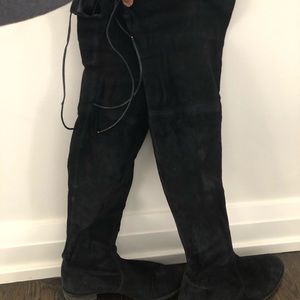 Stuart Weitzman size 8.5 suede leather boots